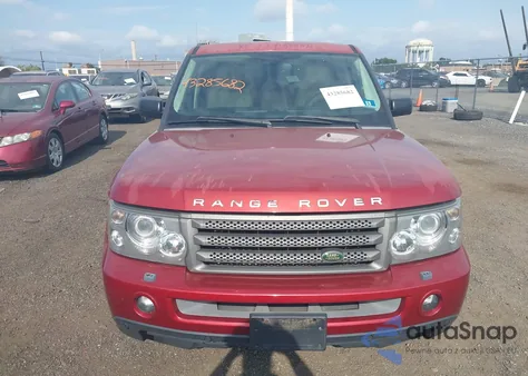 2006 Land Rover Range Rover Sport Hse из США, поврежденный, VIN SALSF25406A911763